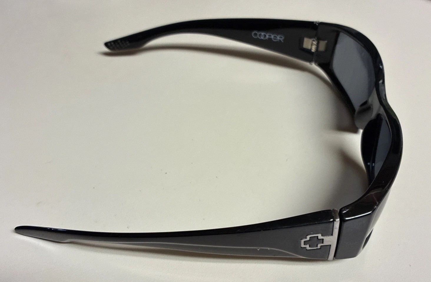 Cooper Sunglasses (Italy) Men’s/Black Frames/Lenses, Some Scratches Due to Wear