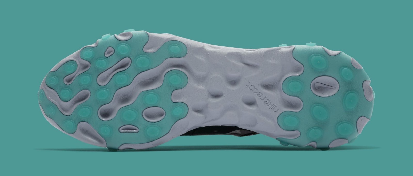 Nike React Element 87 size 7.5. Neptune Green Navy Grey Teal. AQ1090-005.