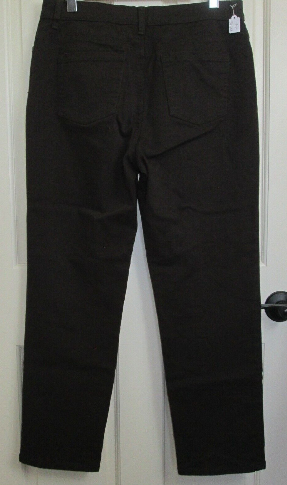Gloria Vanderbilt Brown Amanda Jeans Womens Size 12 32×28 Stretch 56-31601