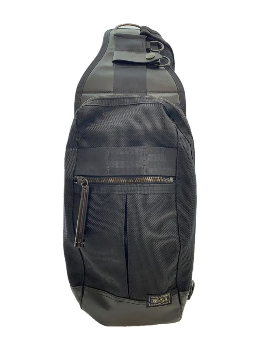 PORTER HEAT SLING SHOULDER BAG Yoshida Bag Shoulder Bag Black 703 08000