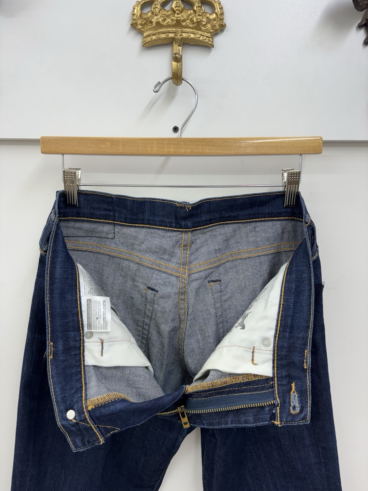 Levi’s 511 Denim Dark Wash Slim Fit Men’s Jeans Size 33×30