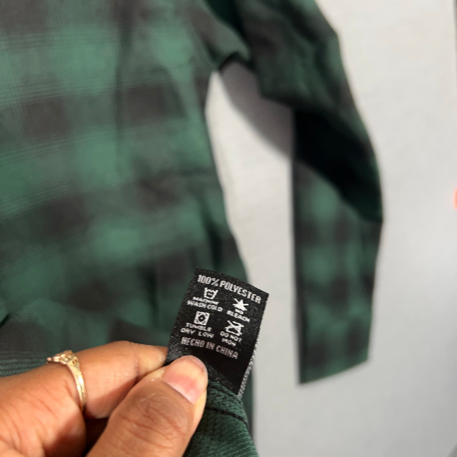 Dixxon Flannel Shirt Mens Medium Green Plaid Button Snap Absinthe Heritage