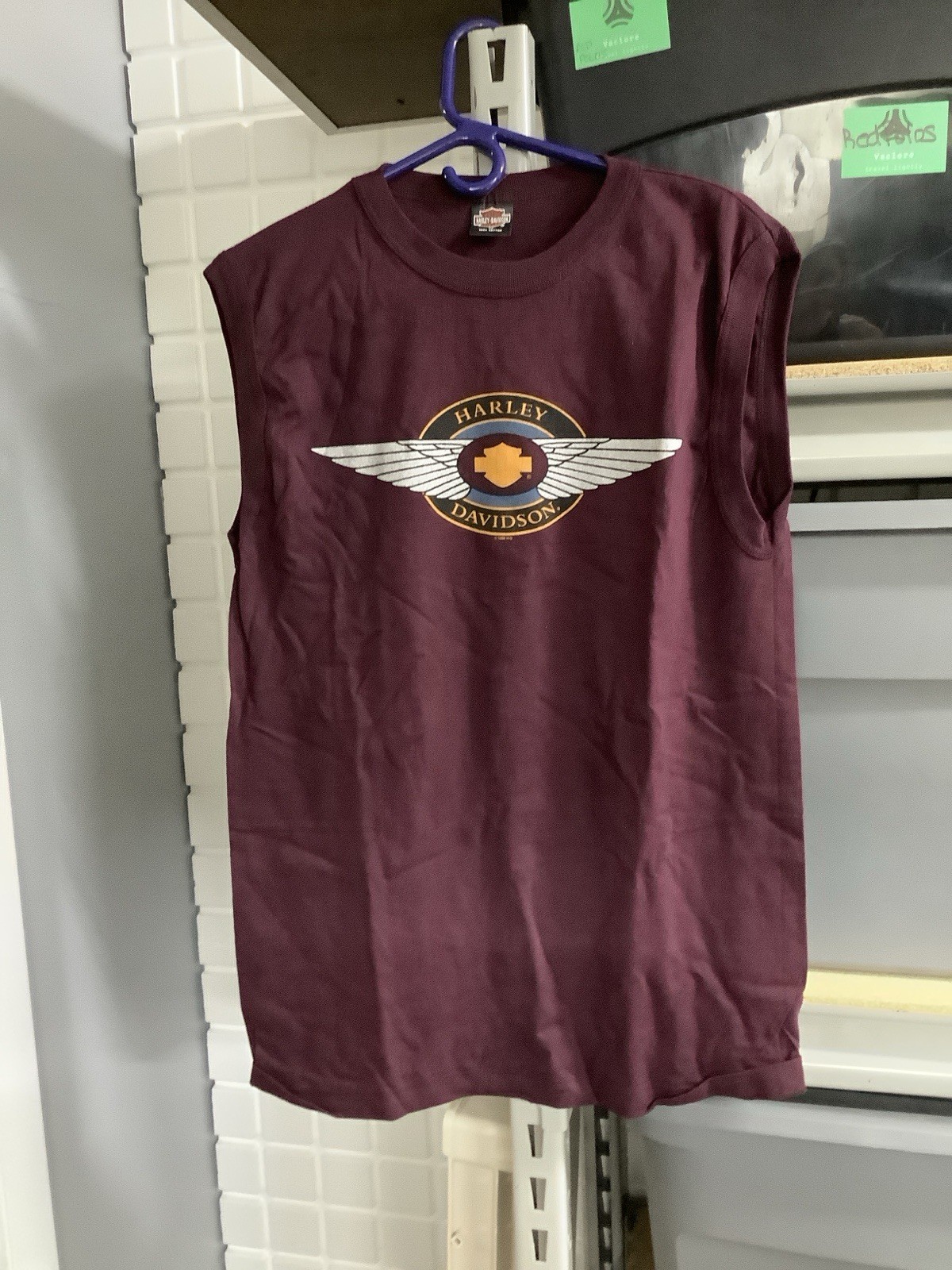 Mens Harley Davidson Medium Vintage Muscle Shirt 1996/97