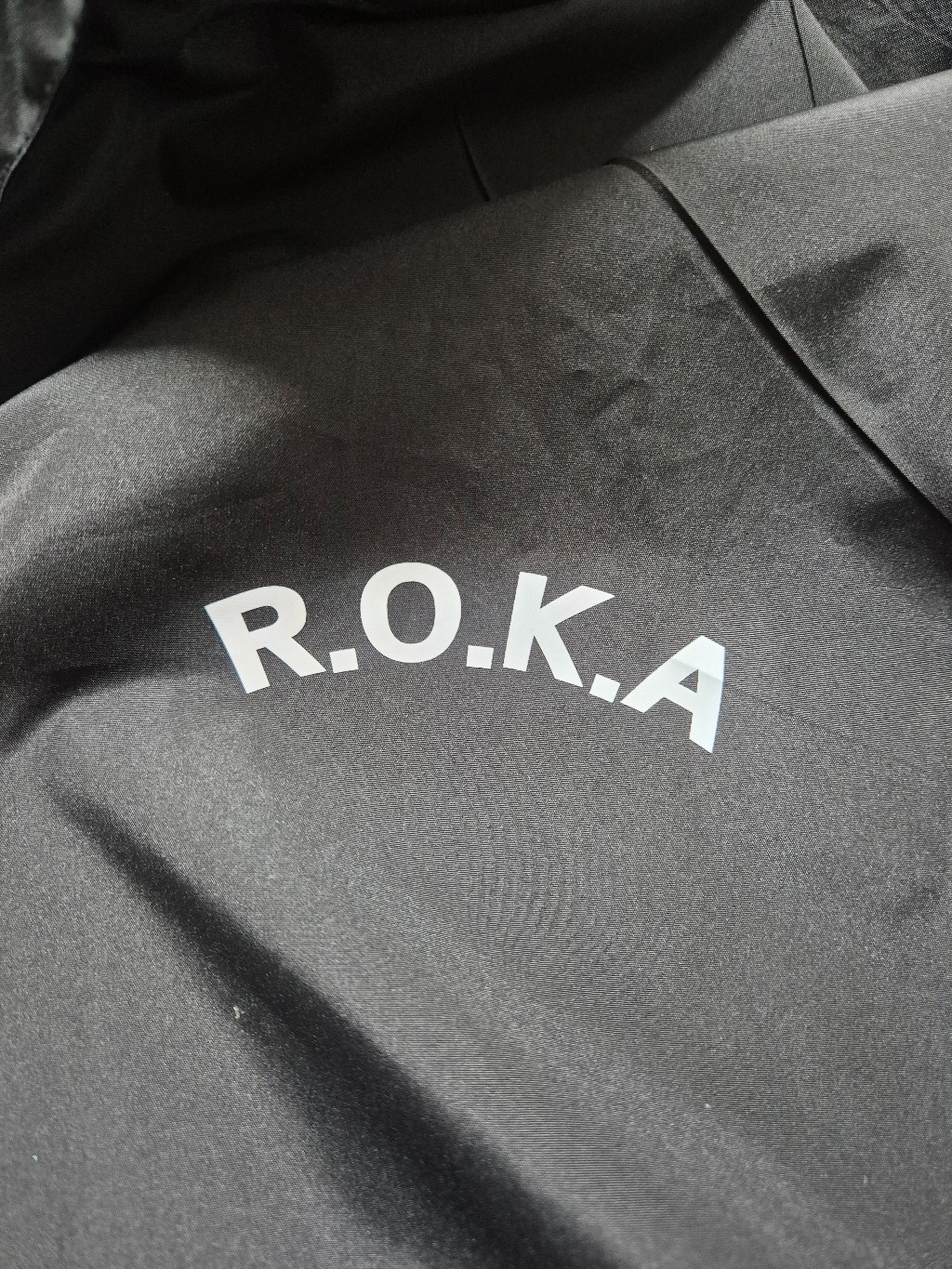 Korean Army R.O.K.A Windbreaker Jacket Black Military Training Jacket (3Color)