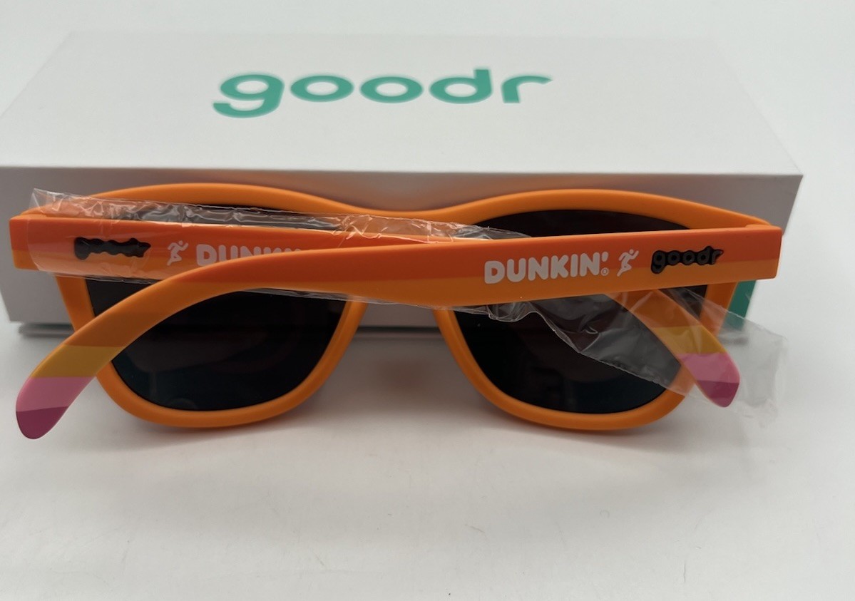 Goodr x DUNKIN’ Multicolor OG Sunglasses Limited Edition Run On Dunkin’ Donuts