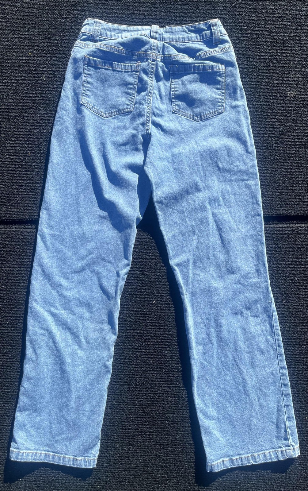 Pokemon Jeans Youth 14 Blue Denim Graphic Pikachu Charmander Squirtle Bulbasaur