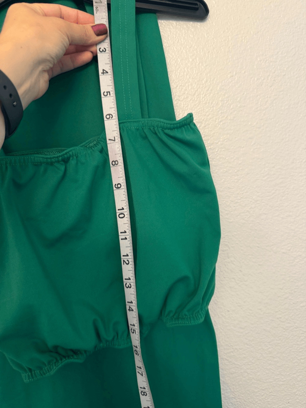Kelle 2 piece leotard Dance Costume bandeau top pants green DOLLHOUSE 3631 LA