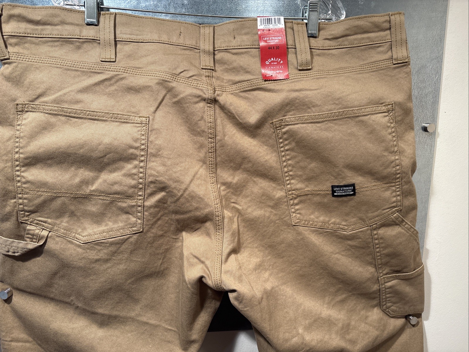 Levi’s Strauss Signature Workwear Carpenter Canvas 42×30 (actual 42×29 1/2) NWT