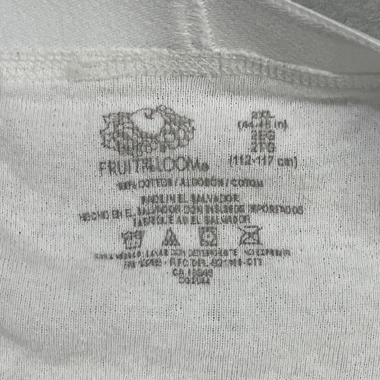 3-Pack • Fruit of the Loom Tag-Free Briefs Size 2XL • 44-46” Waist 100% Cotton