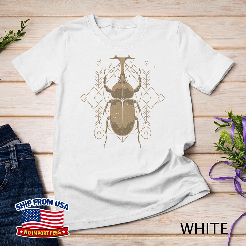 Animal Bug Beetle Entomologist Insect Collector Occult Unisex T-Shirt