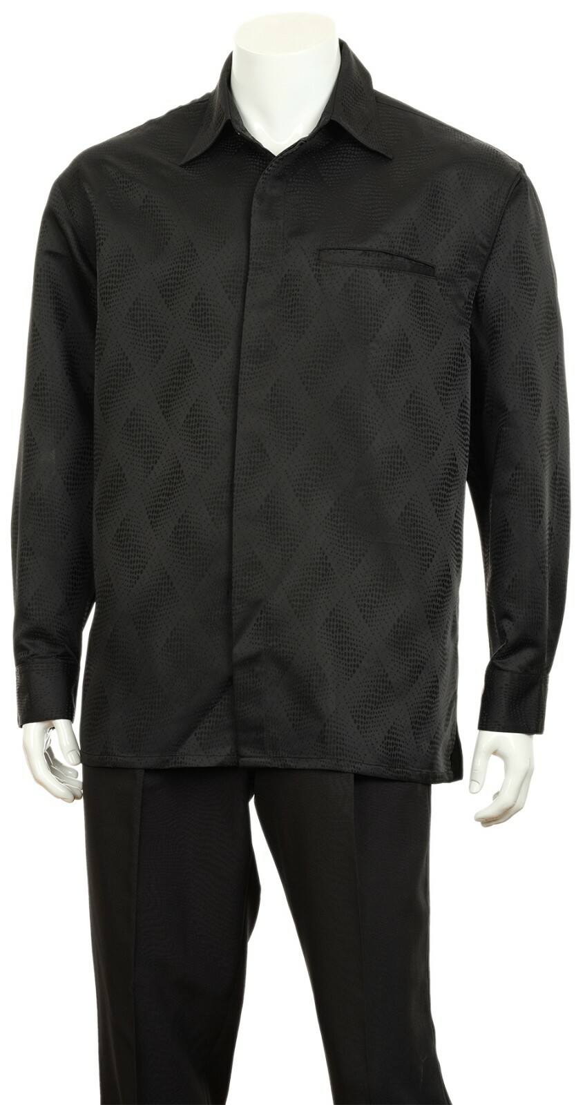 Men’s Two Piece walking suits Long sleevs Design By Fortino Landi M 2766