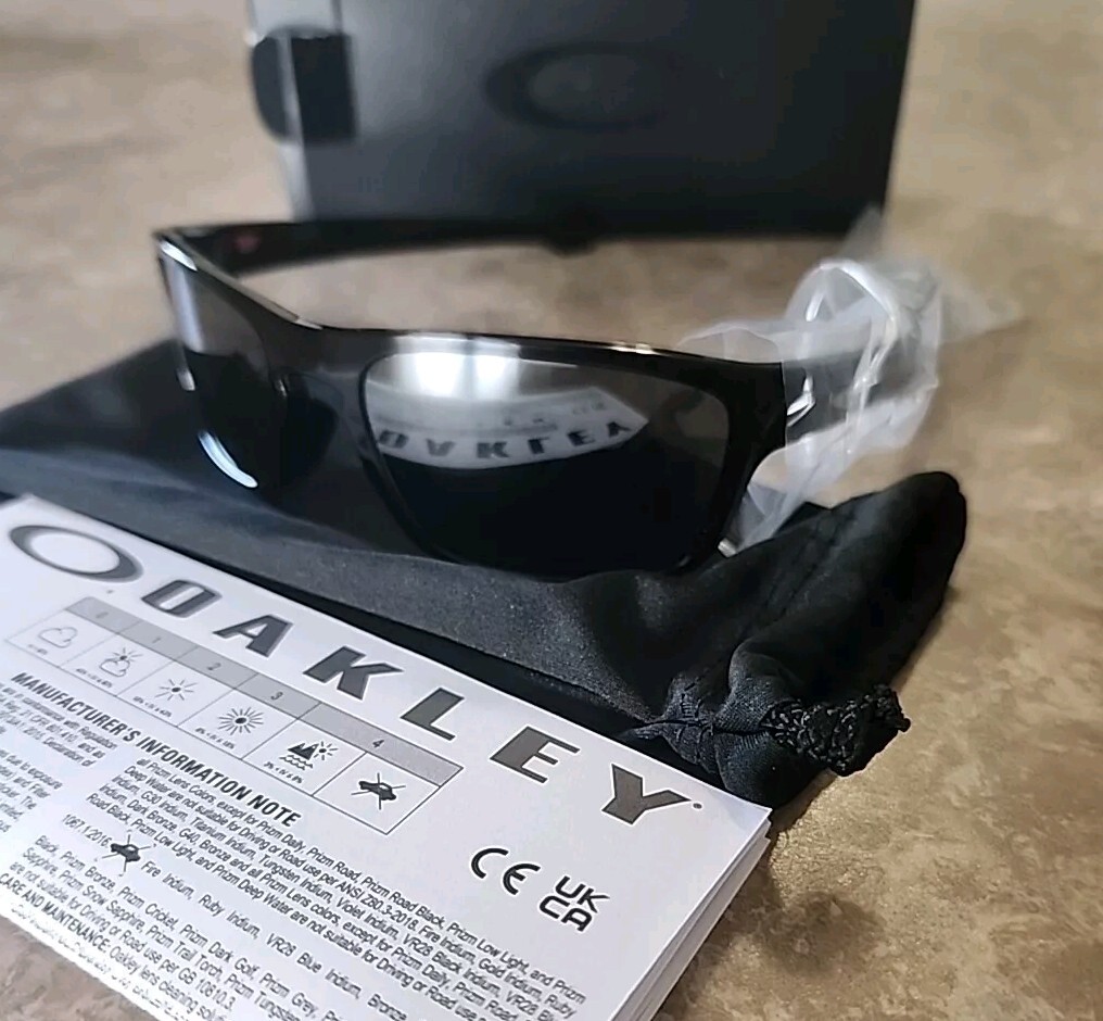 🔥 Oakley SLIVER STEALTH 9408-05 Prizm Black Polarized Sunglasses MSRP $165