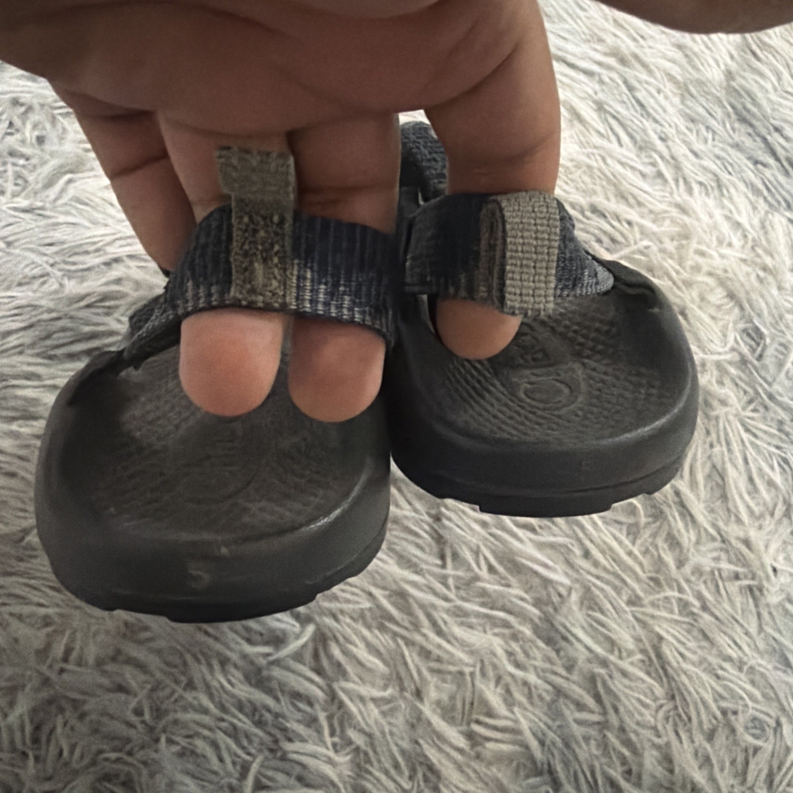 Chaco Z/1 Ecotread Blue Pattern sandals Size 5