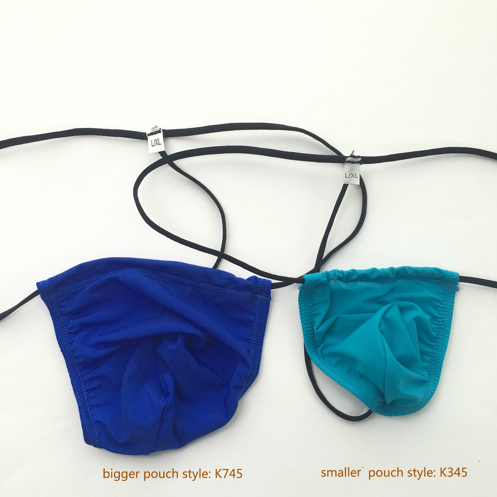 K7452 K745 Mens Sexy Underwear G-String Thong Adjustable Pouch Silky Soft