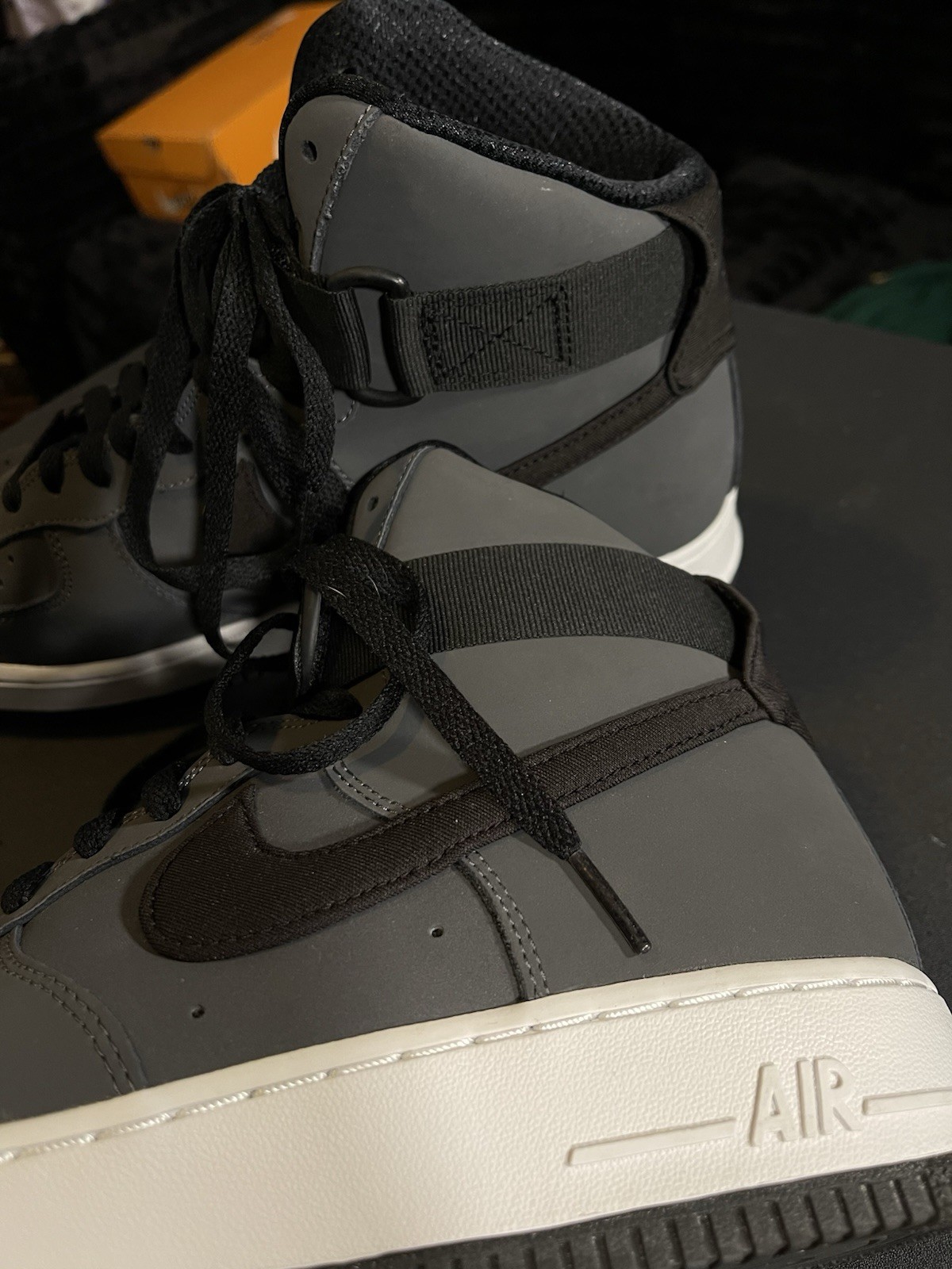 Nike Air Force 1 High “07 Strap Dark Grey” 10 Size Men’s