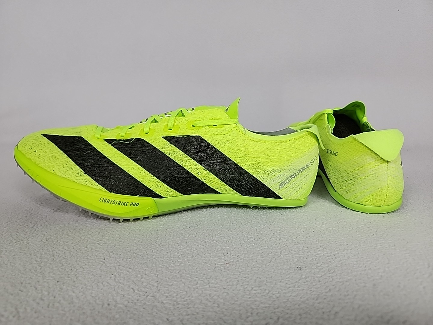 Adidas Adizero Prime SP 3 Sprint Track Shoes Size 7.5 Men’s Yellow Spikes IH5800