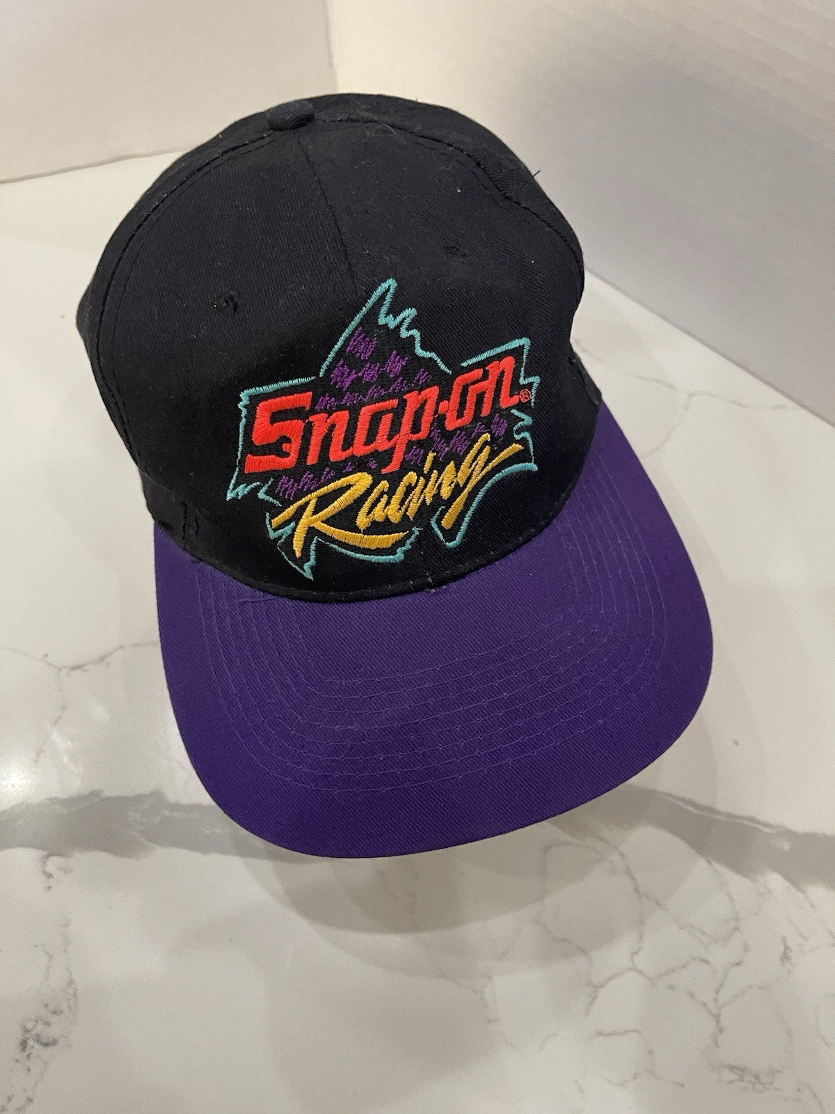 SNAP-ON Headwear Men’s Racing Snapback Hat Cap