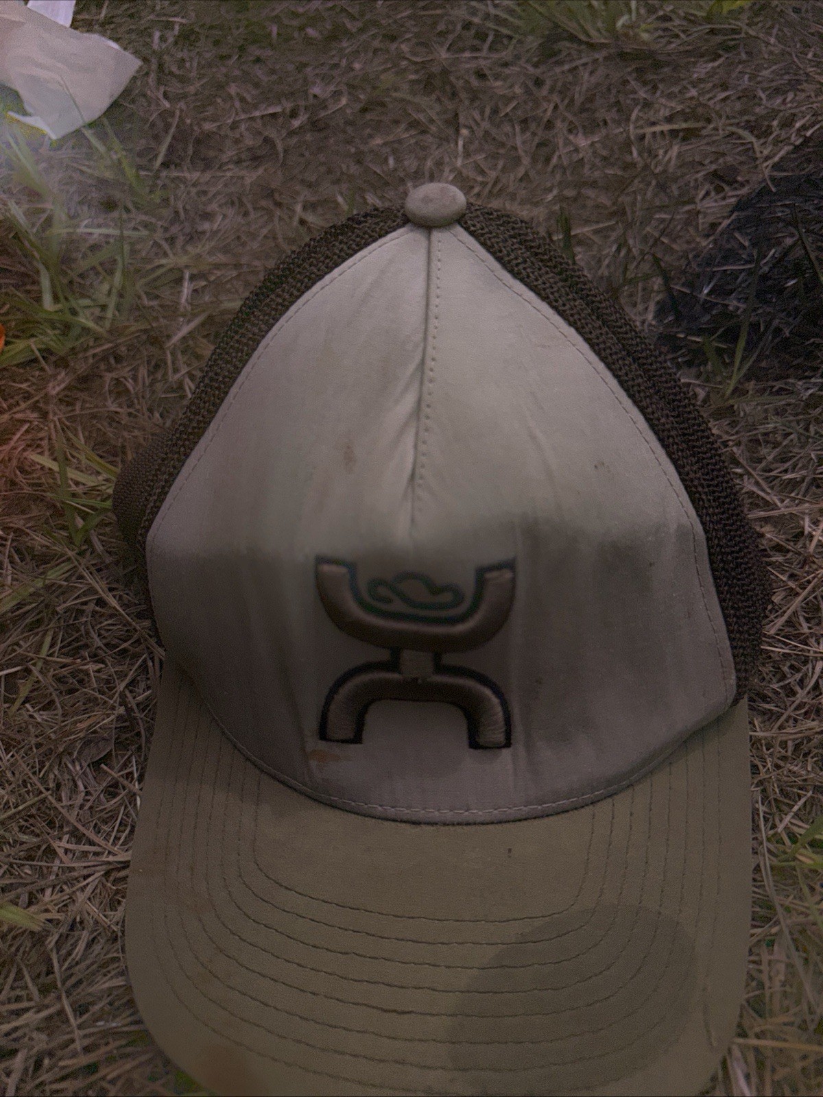 Hooey Cactus Ropes Country Southern Flex Fit Western Hat Khaki Brown Colorway !!
