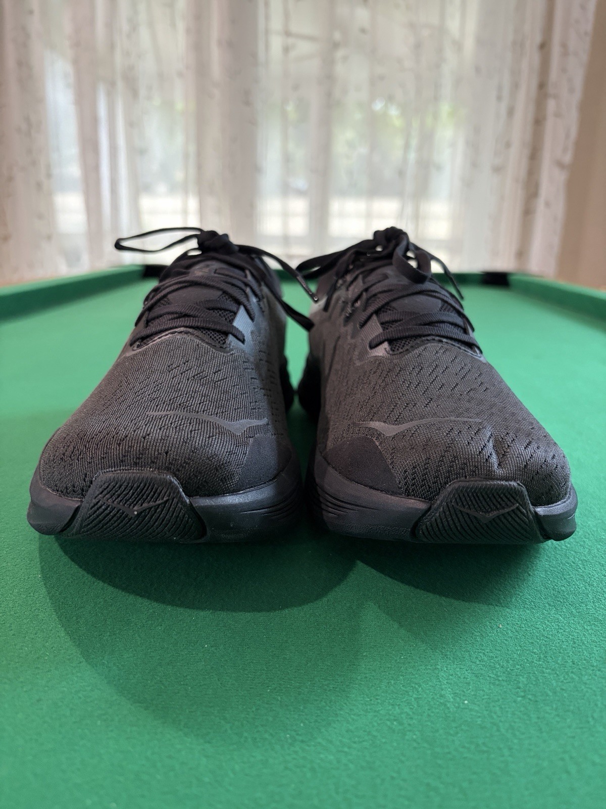 Hoka One One Solimar 2 Men Size 12.5 2E Black Running Sneakers Shoe 1177330 BBLC