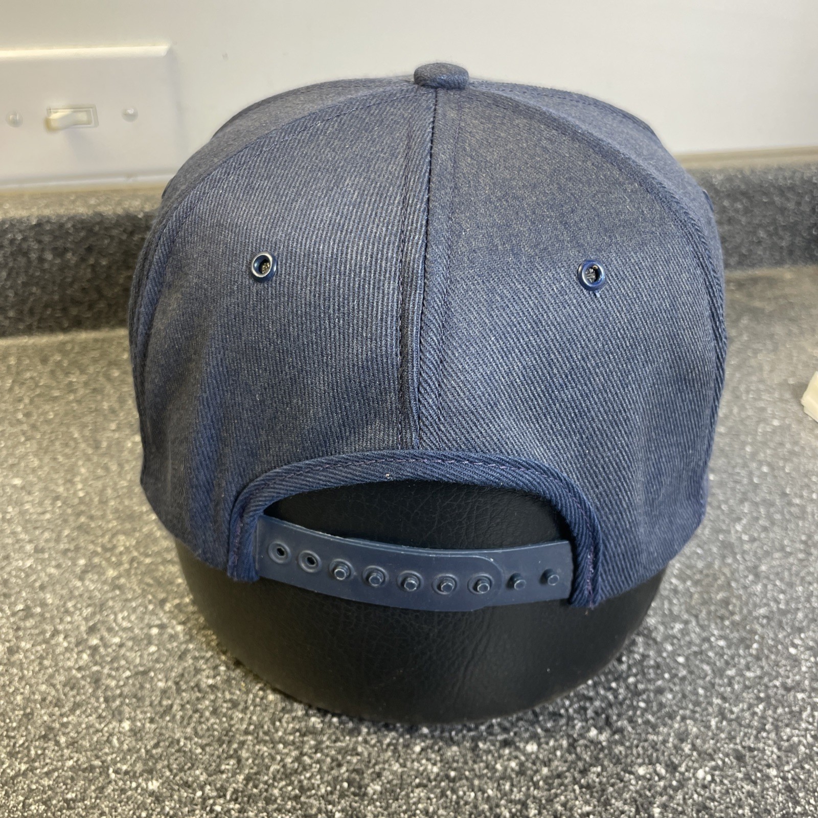 Vintage Goodyear Patch Snapback Trucker Hat Cap 70s USA Swingster Foam Removed