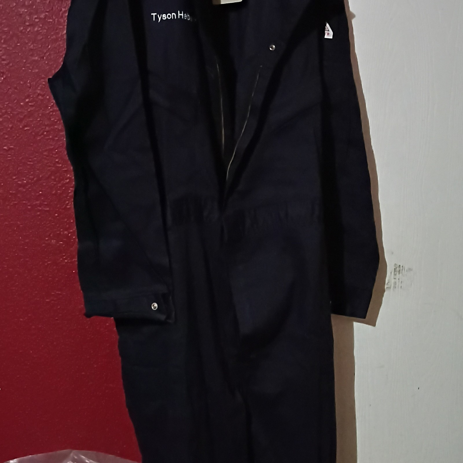 Bulwark Excel FR Men’s Flame Resistant Navy Twill Coveralls Cotton/Nylon