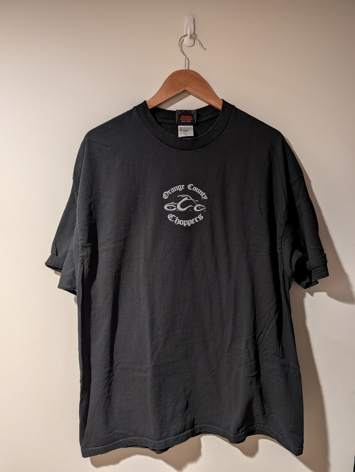 Vintage Y2K Orange County Choppers Sword Flames Motorcycle XX-Large T-Shirt
