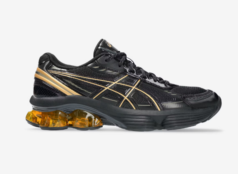 ASICS® GEL-Kinetic Fluent Black Gold 1203A591-001 Men’s Size 7.5-13 Running