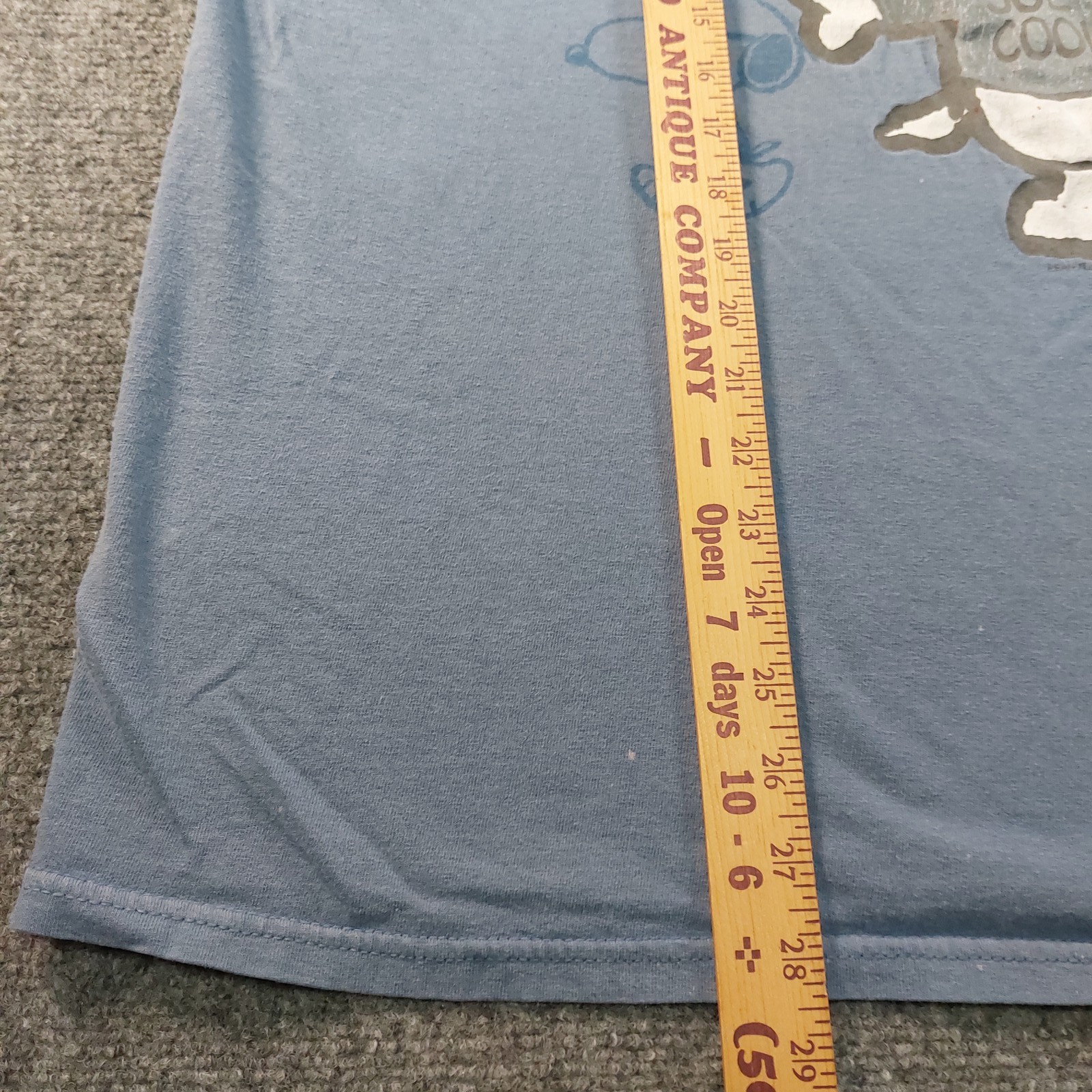 Vintage Snoopy Shirt Peanuts Joe Cool Blue Cartoon Graphic