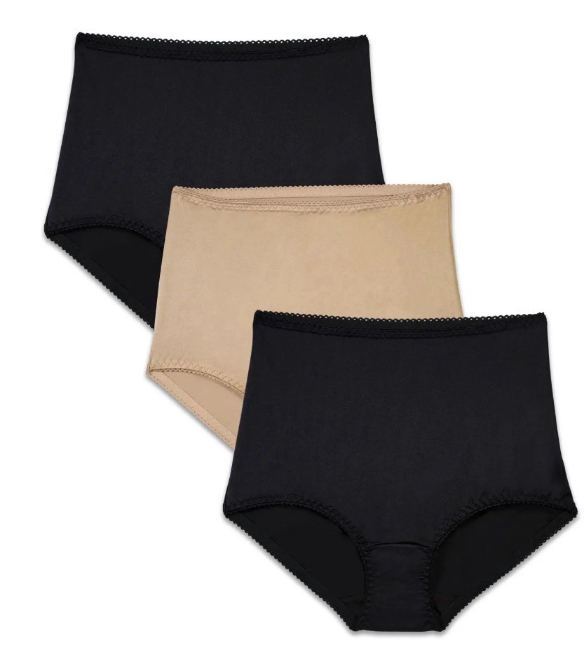 Vanity Fair Radiant Collection 3 Pack Brief Underwear Size 5X Light Control New