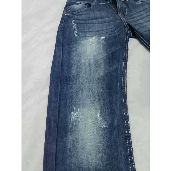 Men’s KOSMO LUPO Jeans Size 30 Distressed Blue Denim Dragon Graphic Y2K Emo