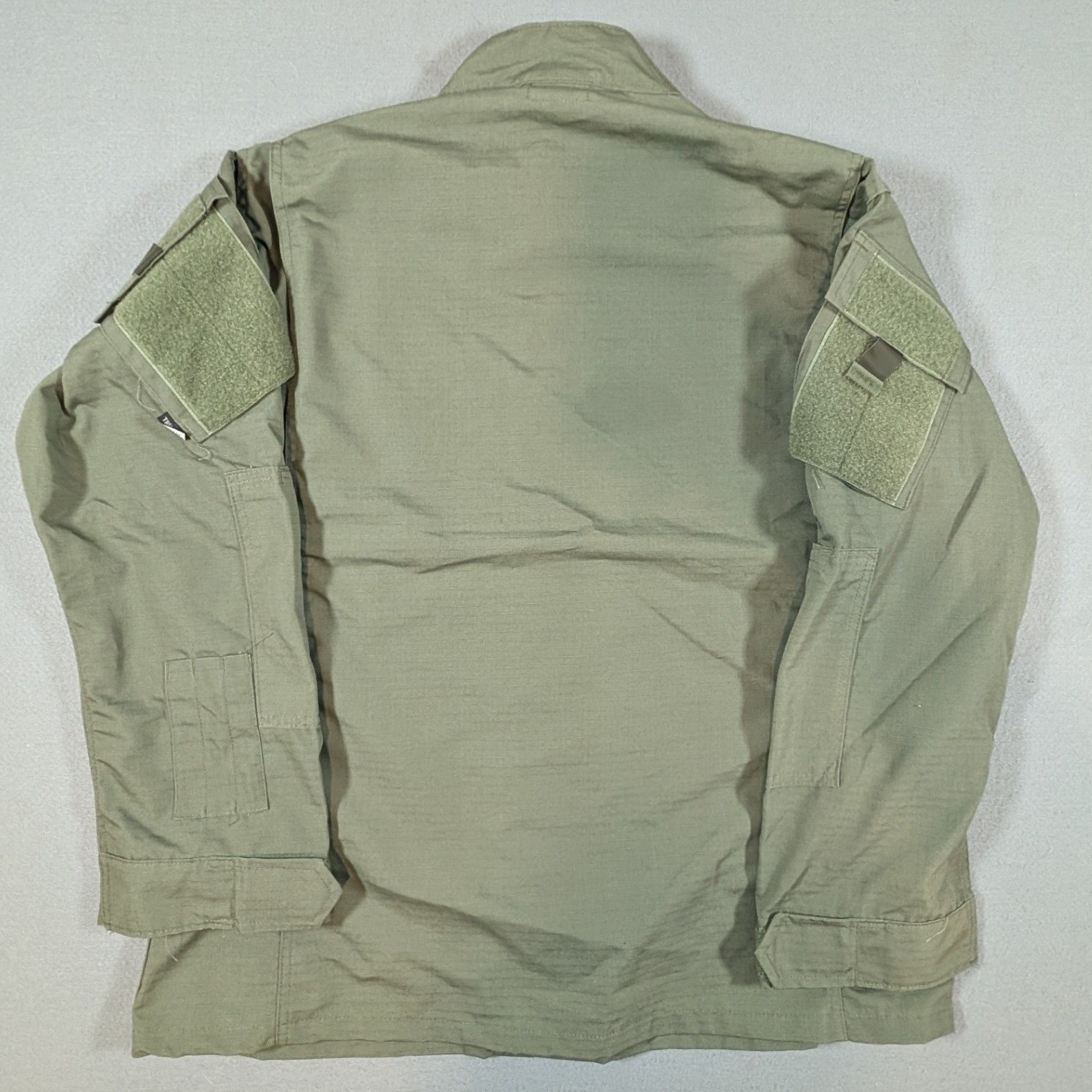 Tru-Spec Tactical Response Uniform Shirt Mens Large Regular Green Ripstop Jacket