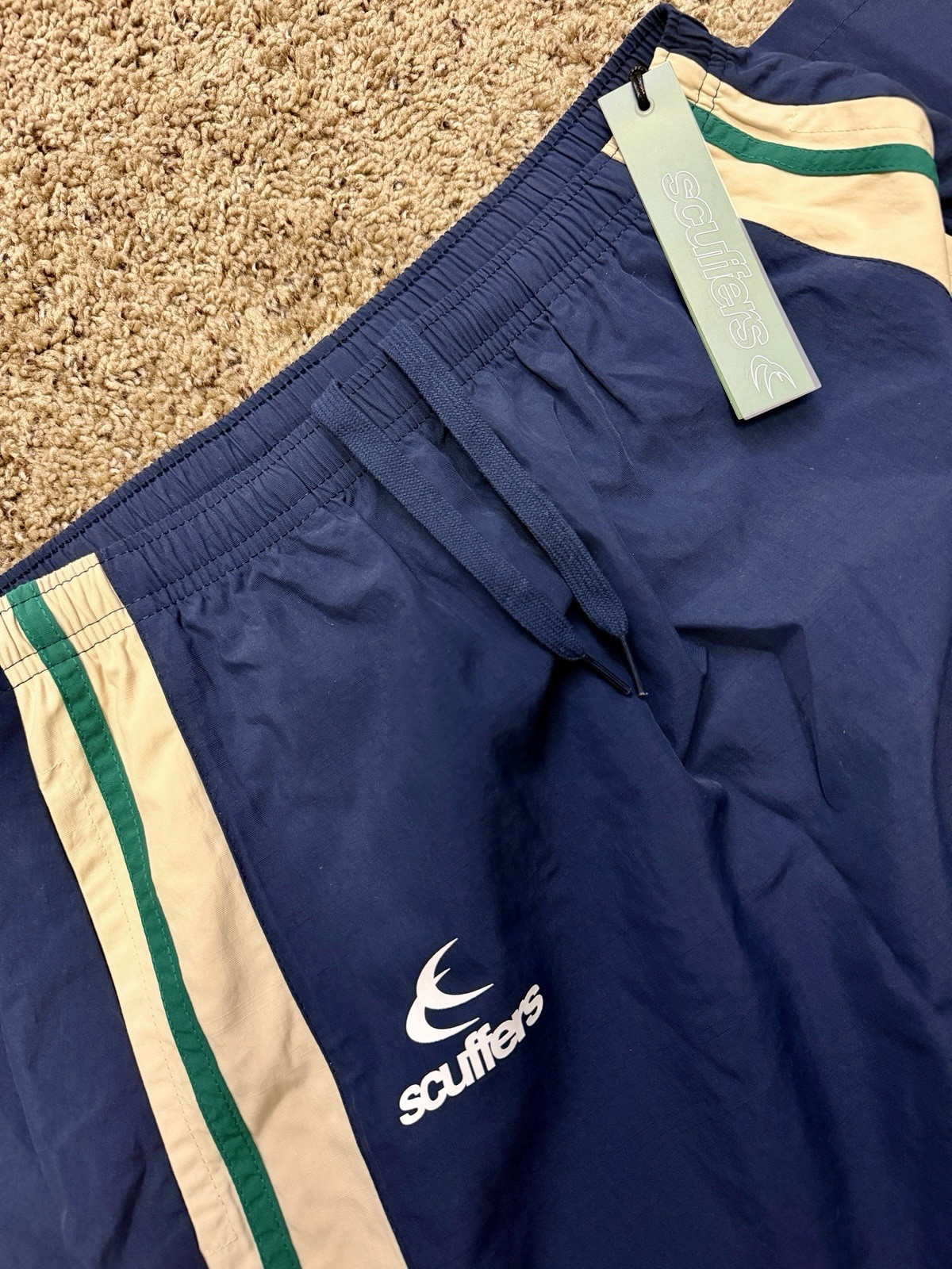 NWT Women’s Scuffers Sports Navy Tech Blue Ankle Length Skirt Size Small