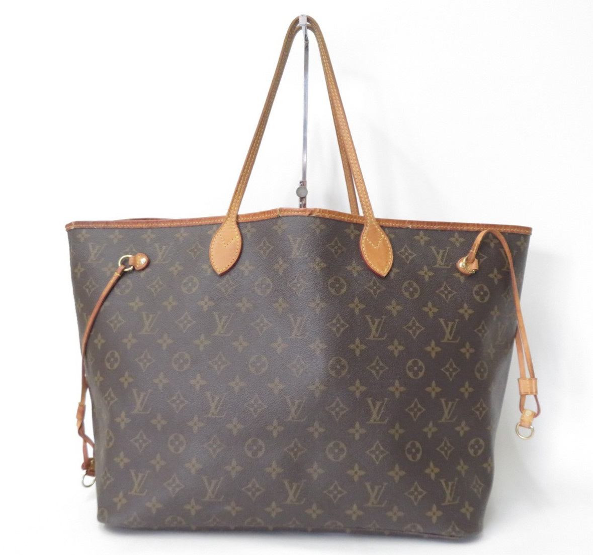 Authentic Louis Vuitton Monogram Neverfull GM Tote Bag Handbag F#53203