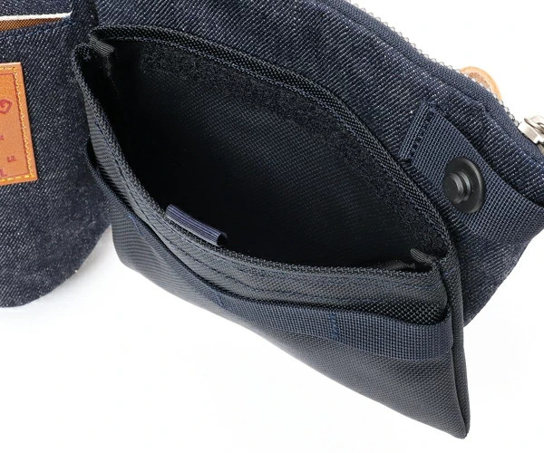 FULLCOUNT × master-piece Denim Sling Bag (Color: Indigo) 310082-FC