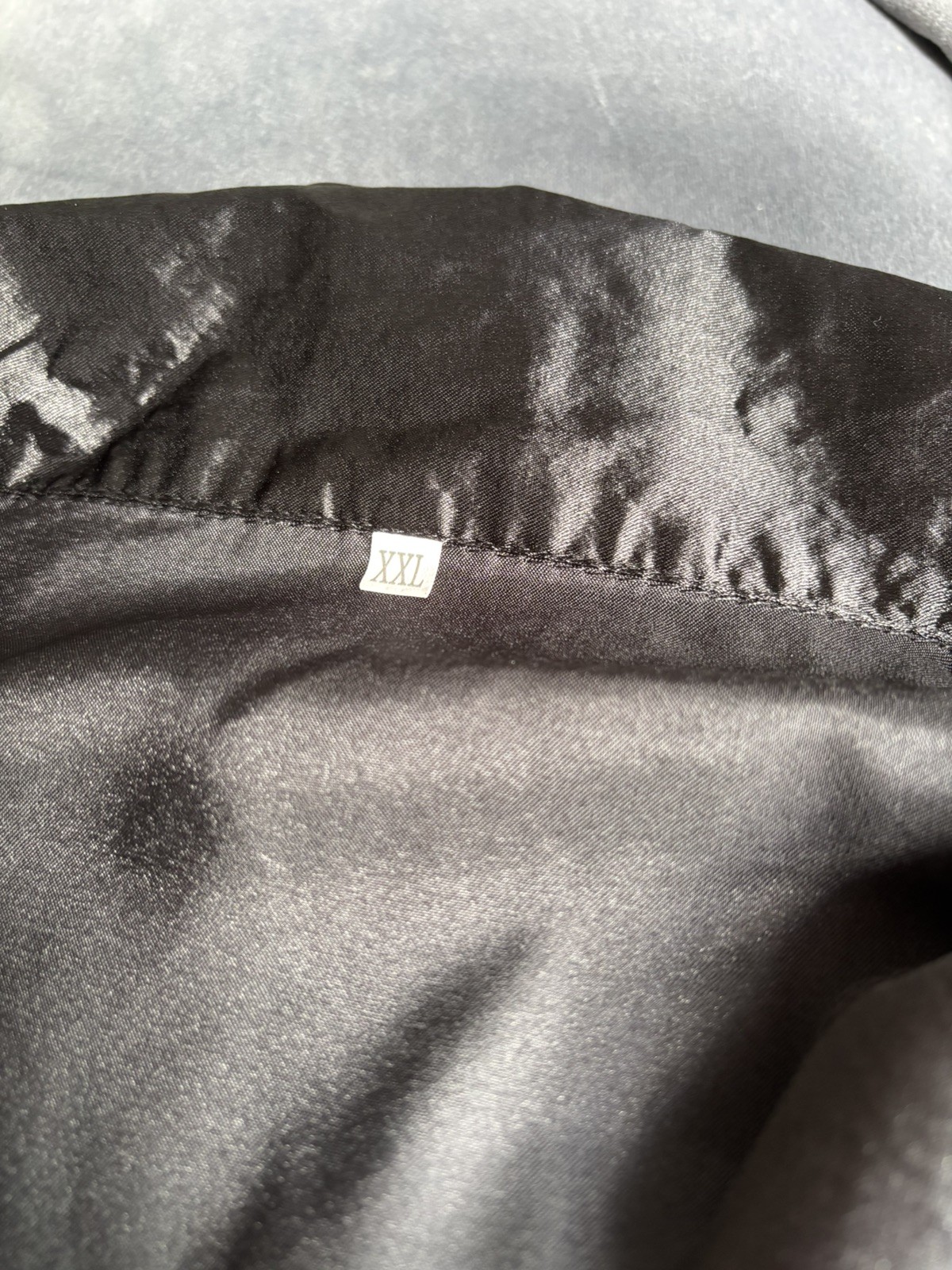 Black And White Satin-like Pyjamas – Brand New – Size XXL