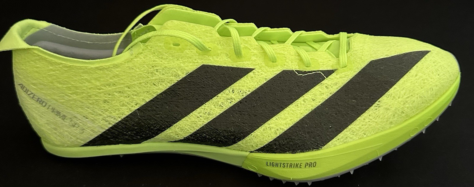 Adidas Adizero Prime SP 3 Strung Spikes Neon Lucid Lemon IH5800 Men’s Sz 9 NWT