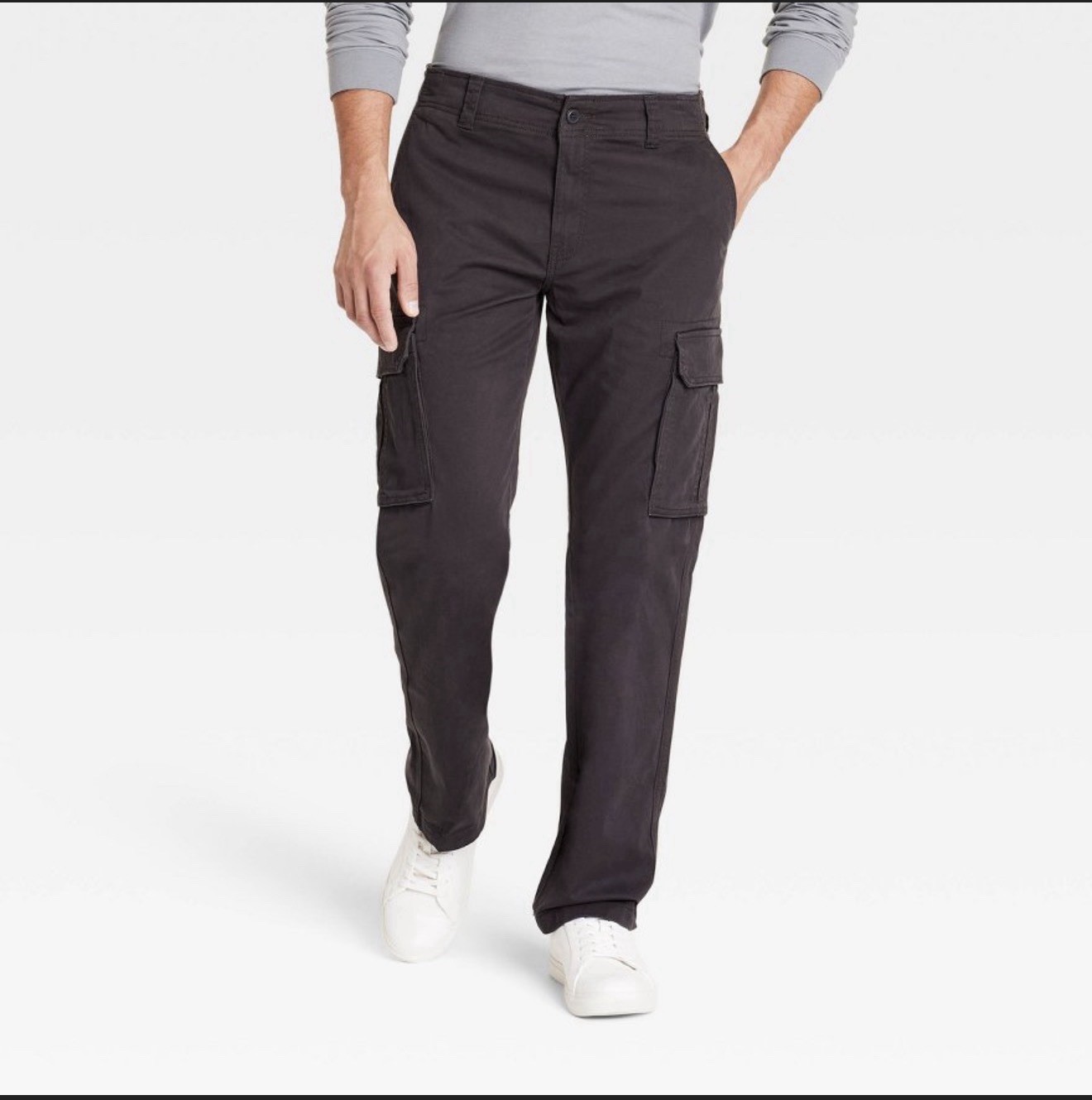 Goodfellow & Co Grey Cargo Pants – Classic Utility Size 32W x 32L