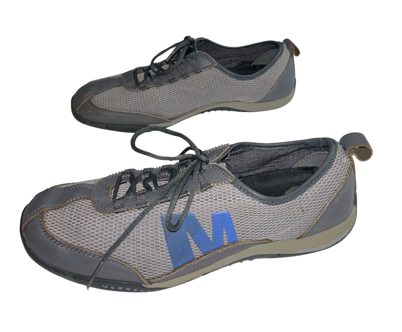 Merrell Castle rock Womens US Size 10 Gray Leather and Mesh Trail Running Shoes