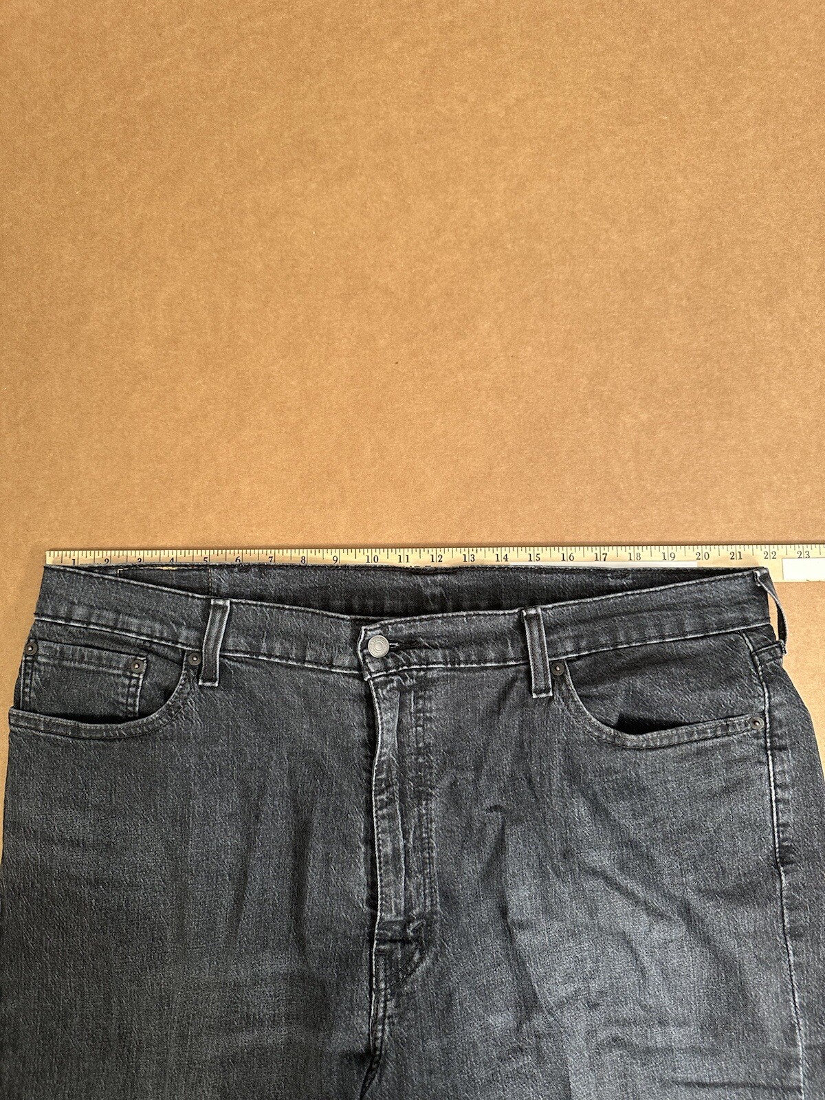 Levi 541 W42 L30 Black Faded