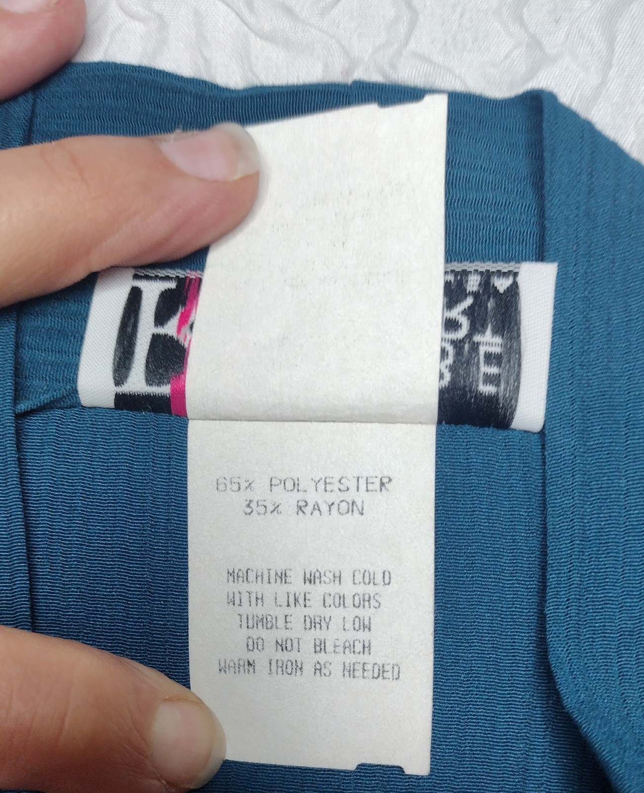 Robbie Sport Button Up Shirt Womens Sz 16 Dark Turquoise Shoulder Pads USA Made