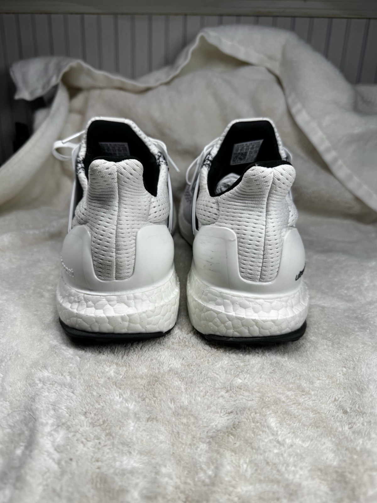 Size 10 Men’s – adidas UltraBoost 1.0 White Black