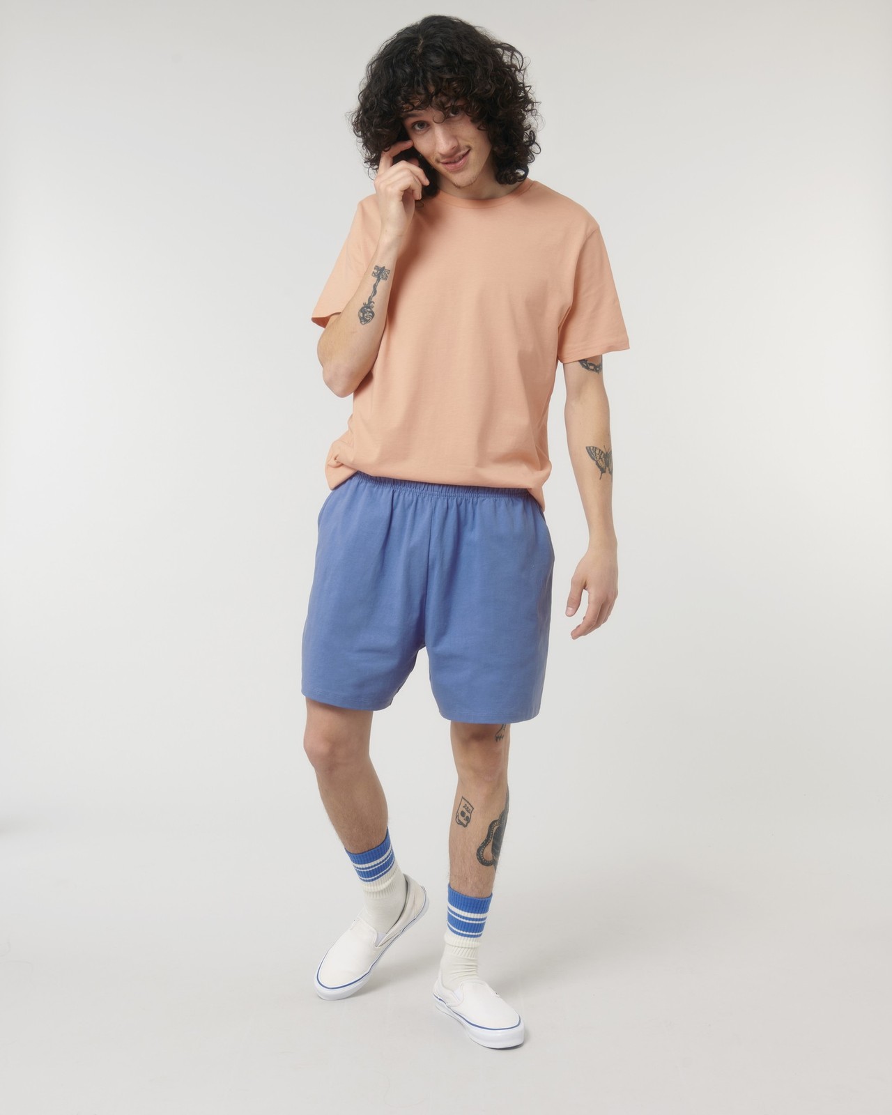 Stanley/Stella Unisex Waker shorts (STBU070) – Self-fabric elastic waistband