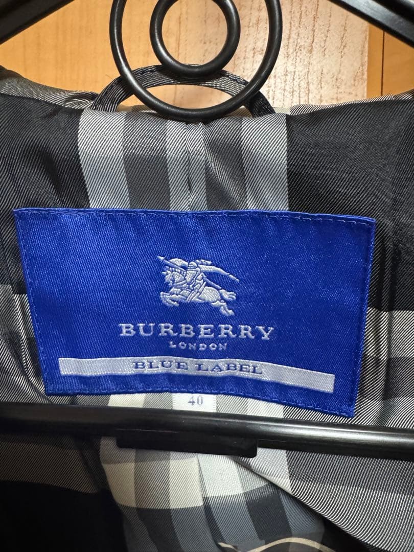 Excellent Condition Burberry London Blue Label Duffle Coat