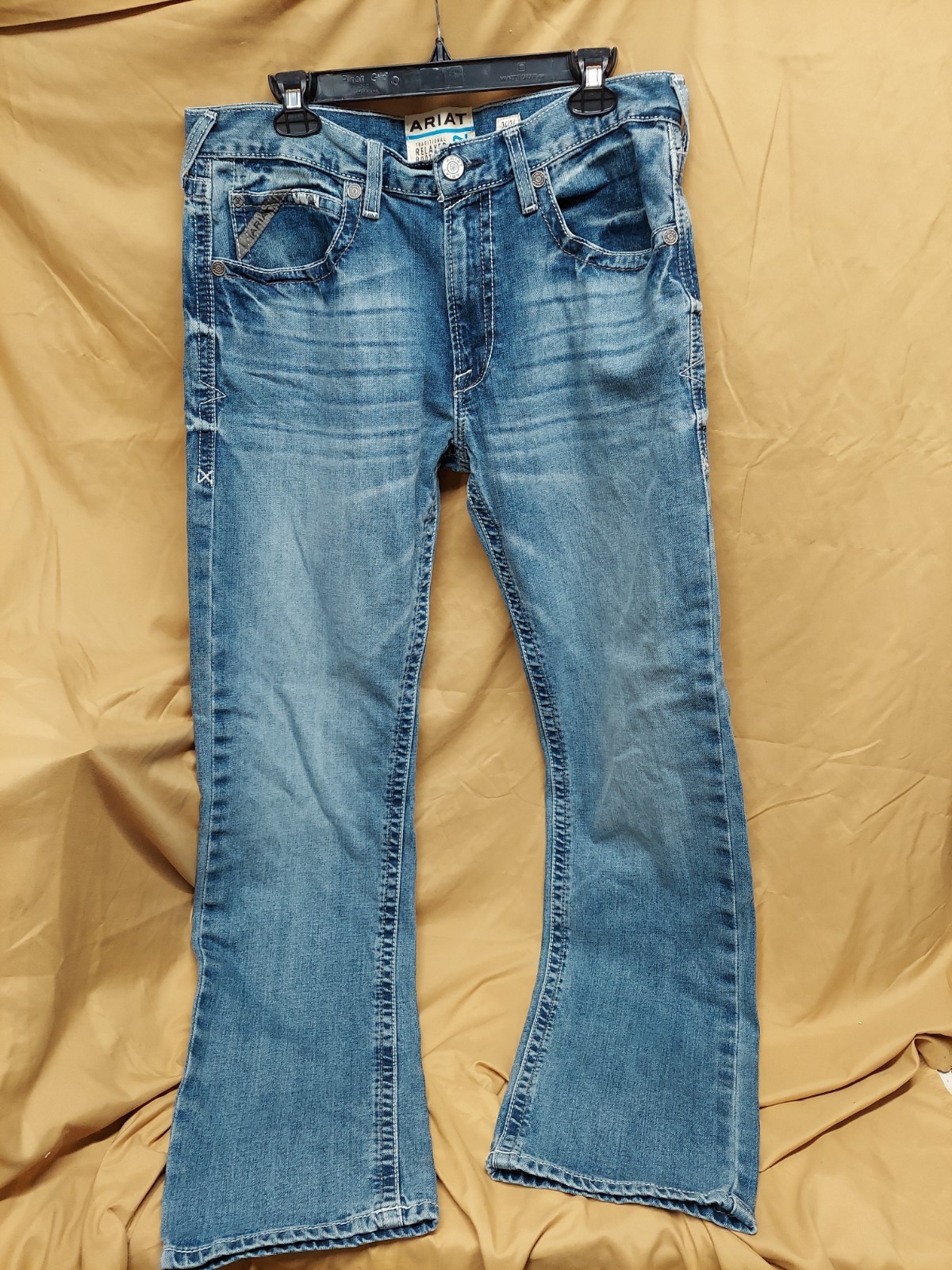 Ariat Legacy M2 Relaxed Bootcut Jeans Mens 34×34 Blue Traditional Denim (3-ODI)