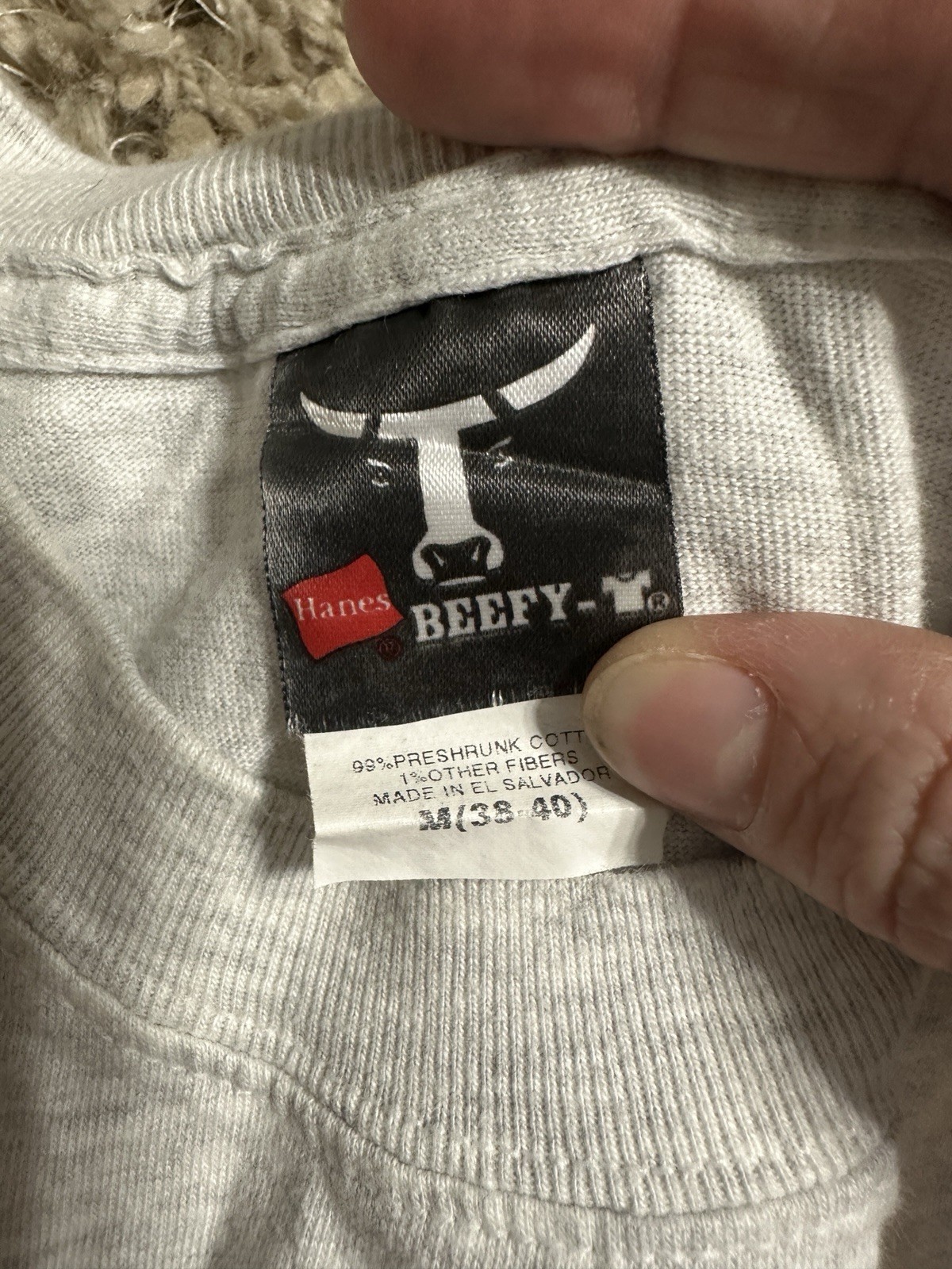 Vintage 2006 Army vs Navy Rivalry T-Shirt Hanes Beefy-T Gray Football USA Medium