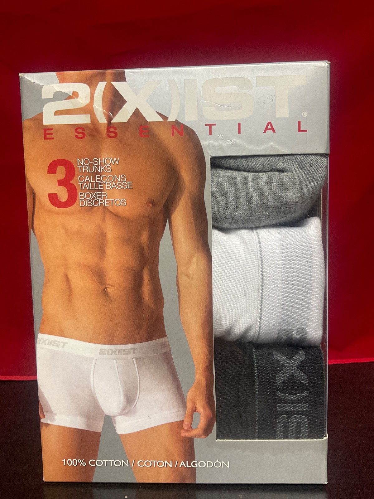 2(x)ist Men’s 3-Pack Cotton Essential Contour Pouch Briefs Choose Color & Size!