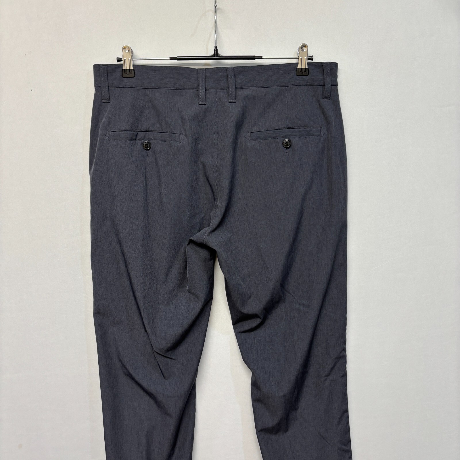 Travis Mathew Men Golf Performance Pants Size 34 (34×30) Gray Flat Front C002 28