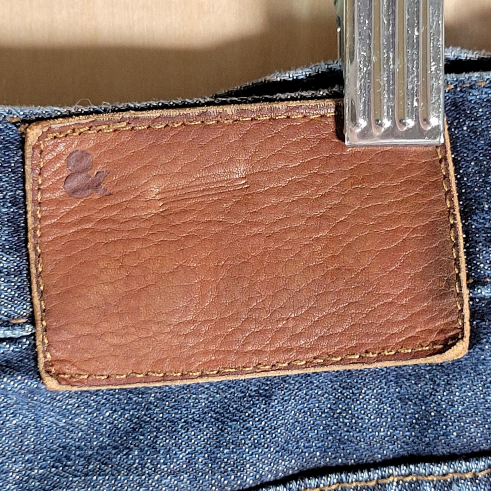 H&M & Denim Straight Blue Denim Button Fly Jeans Men Size 32×32