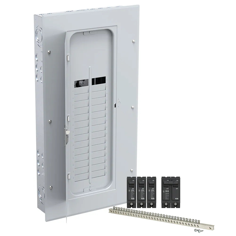 ABB ReliaHome P-Series 200 -Amp 30 -Spaces 60 -Circuit Indoor Main Lug Plu|13631