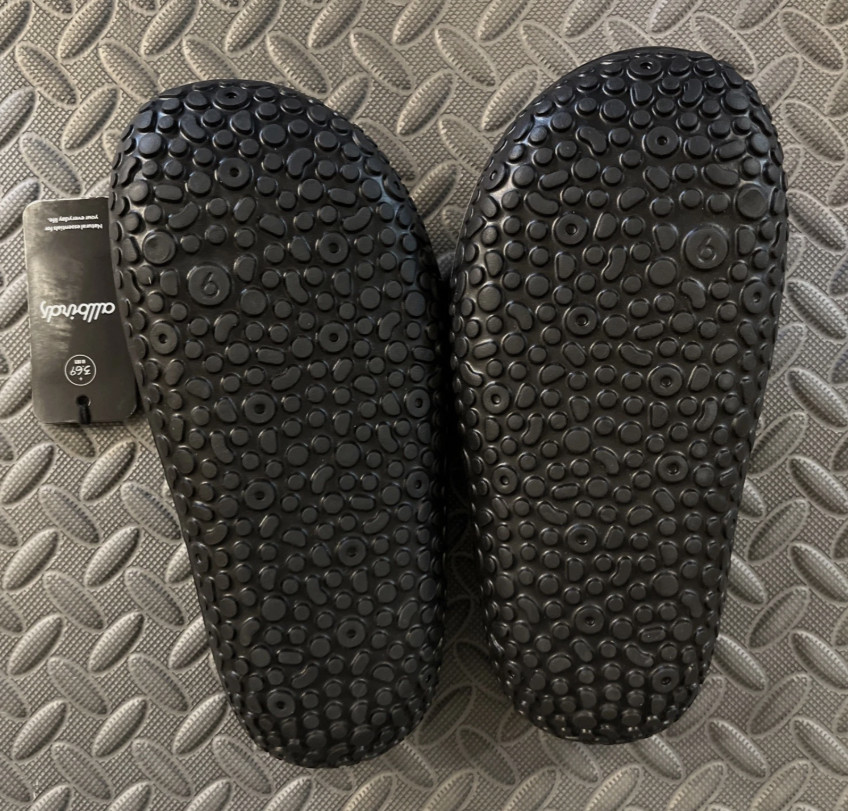 Allbirds Sugar Slider Sugarcane Black Sandals – Women 8 | Men 6 *SHIPS FROM US*
